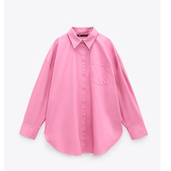 Zara oversized shirt with pockets - Picture 11 of 13